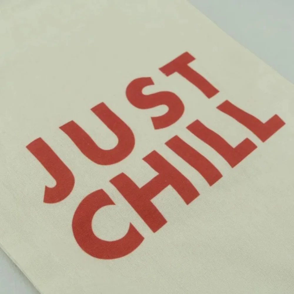 Durable and Fashionable Premium Cotton Drawstring Pouches Bag - CT23R021 - Detail