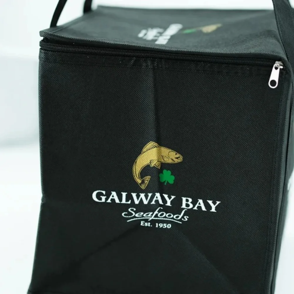 Large Capacity Custom Logo Reusable Tote Food Delivery Bag,Grocery Thermal Shopping Bag Insulated Cooler Bag - ICE-2103 - Detail