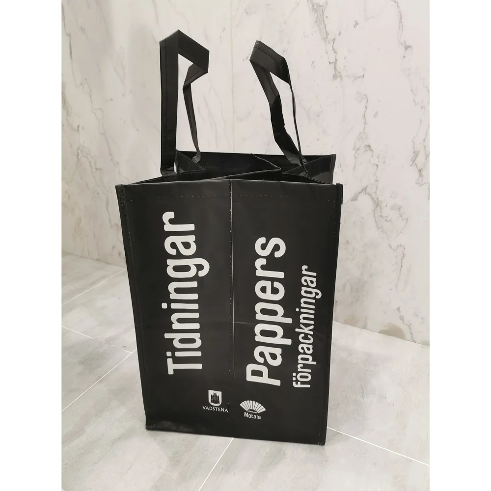 Custom lamination recycled pp woven garbage trash bag set for office - JR22WG02 - Detail