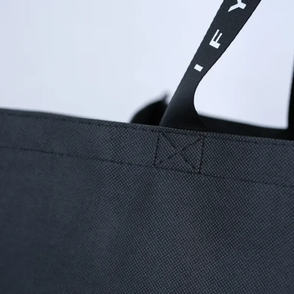 Factory Cheap Big Size Black Non woven Tote bags - NWG-2307 - Detail
