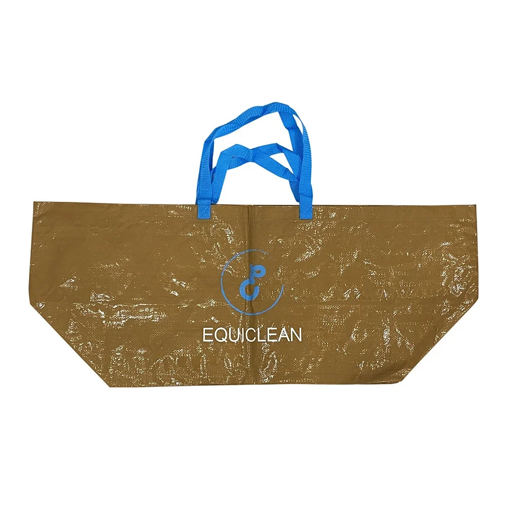BSCI Factory Double Handles Extra Large Custom Popypropylene Fabric 110gsm Tote PP Woven Big Shopping Bag with Logo - PW23R001 - Detail