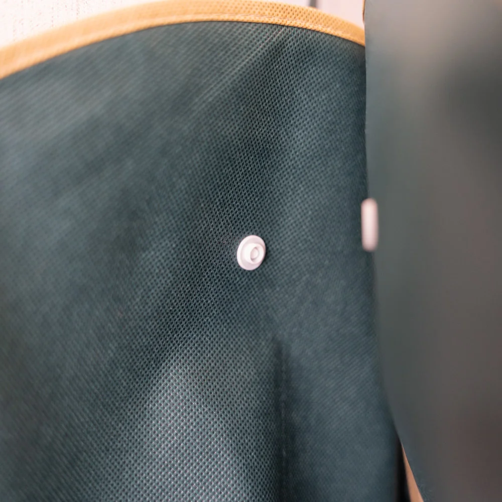 Custom Luxurious Long Wedding Zipper Garment Bags For Travel - SC23R003 - Detail