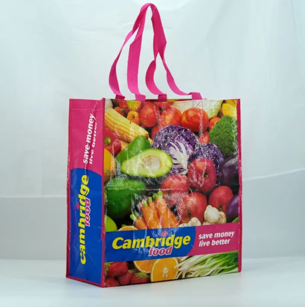 Non Zip Fruit & Veg PP Woven Tote Bag - SP23A003 - Detail