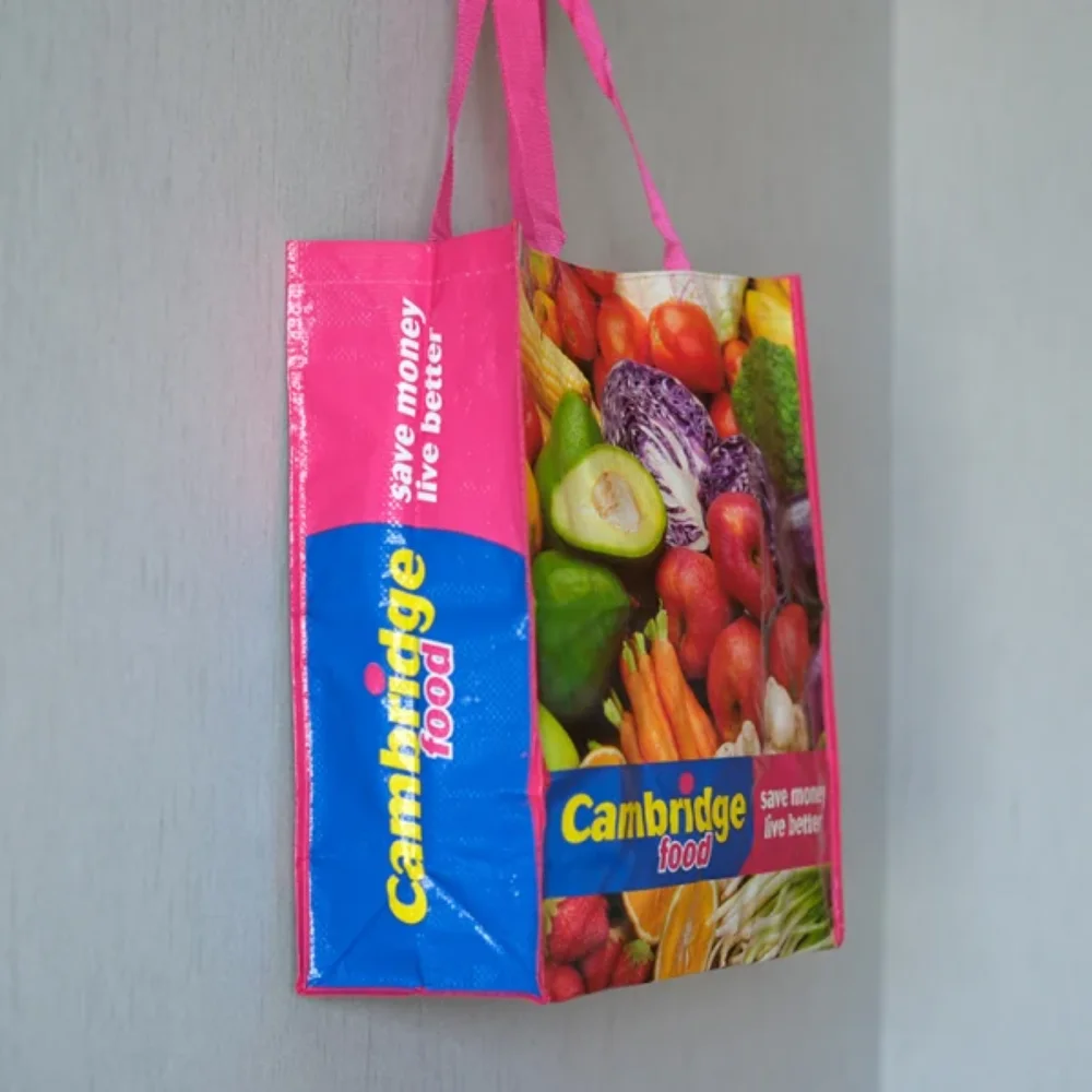 Non Zip Fruit & Veg PP Woven Tote Bag - SP23A003 - Detail