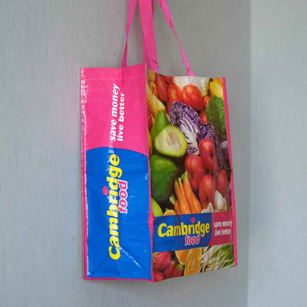 Non Zip Fruit & Veg PP Woven Tote Bag - SP23A003 - Detail